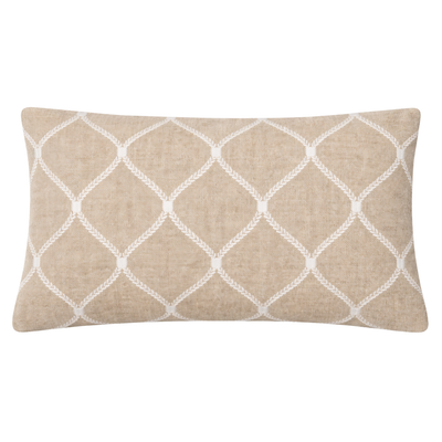 Linen Zahra Lattice Sand
