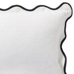 Linen Scallop Blanc