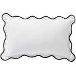 Linen Scallop Blanc