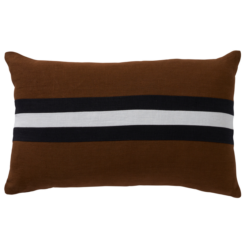 Linen Stripes Tobacco