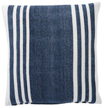 Navy Rhode Island Stripe Decorative Pillow for Home