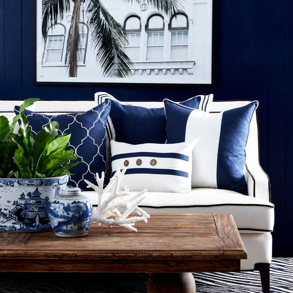 Linen Navy Milano