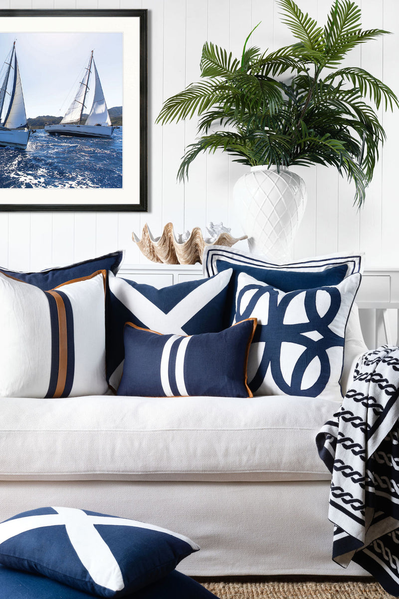 Linen Navy Milano
