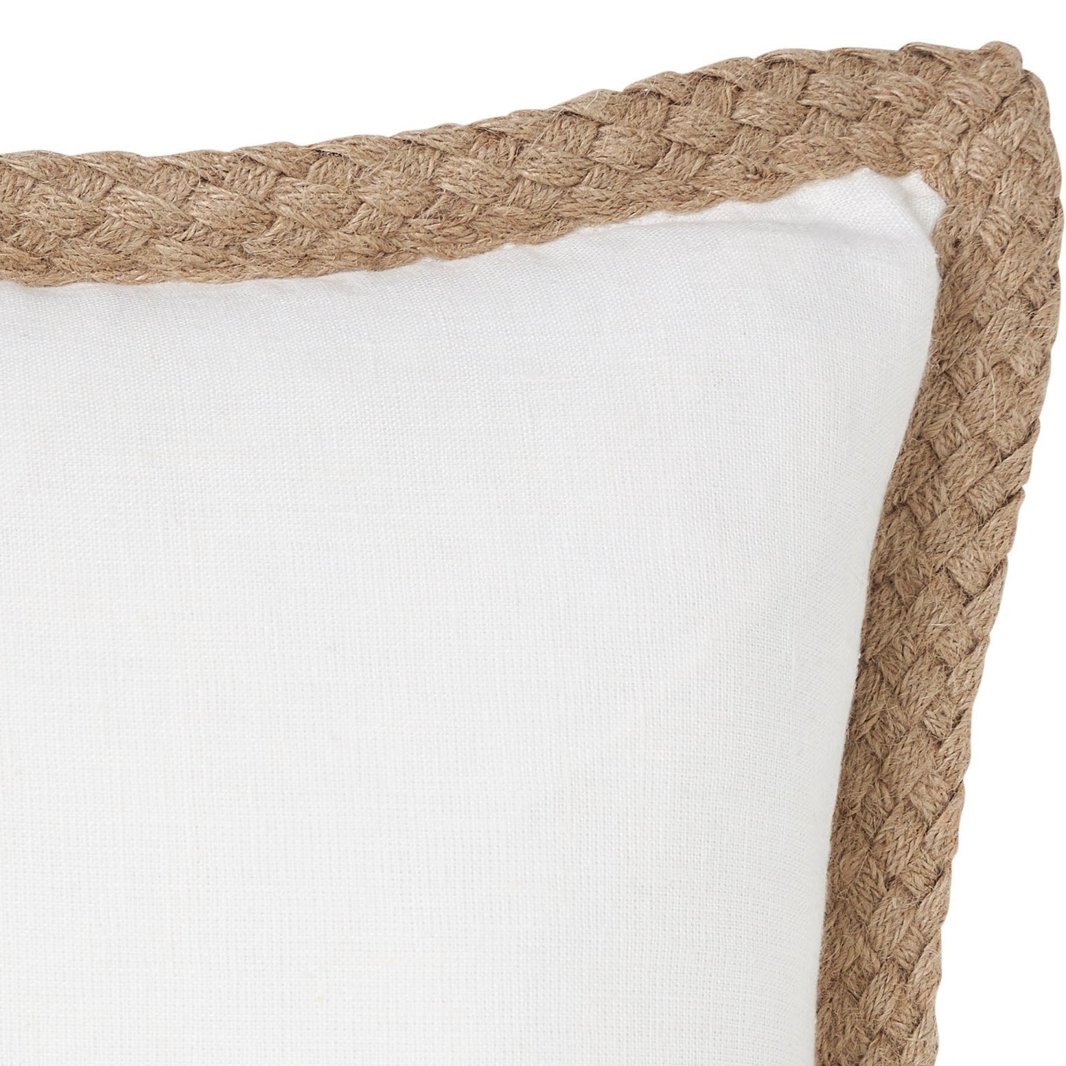 Jute Linen White