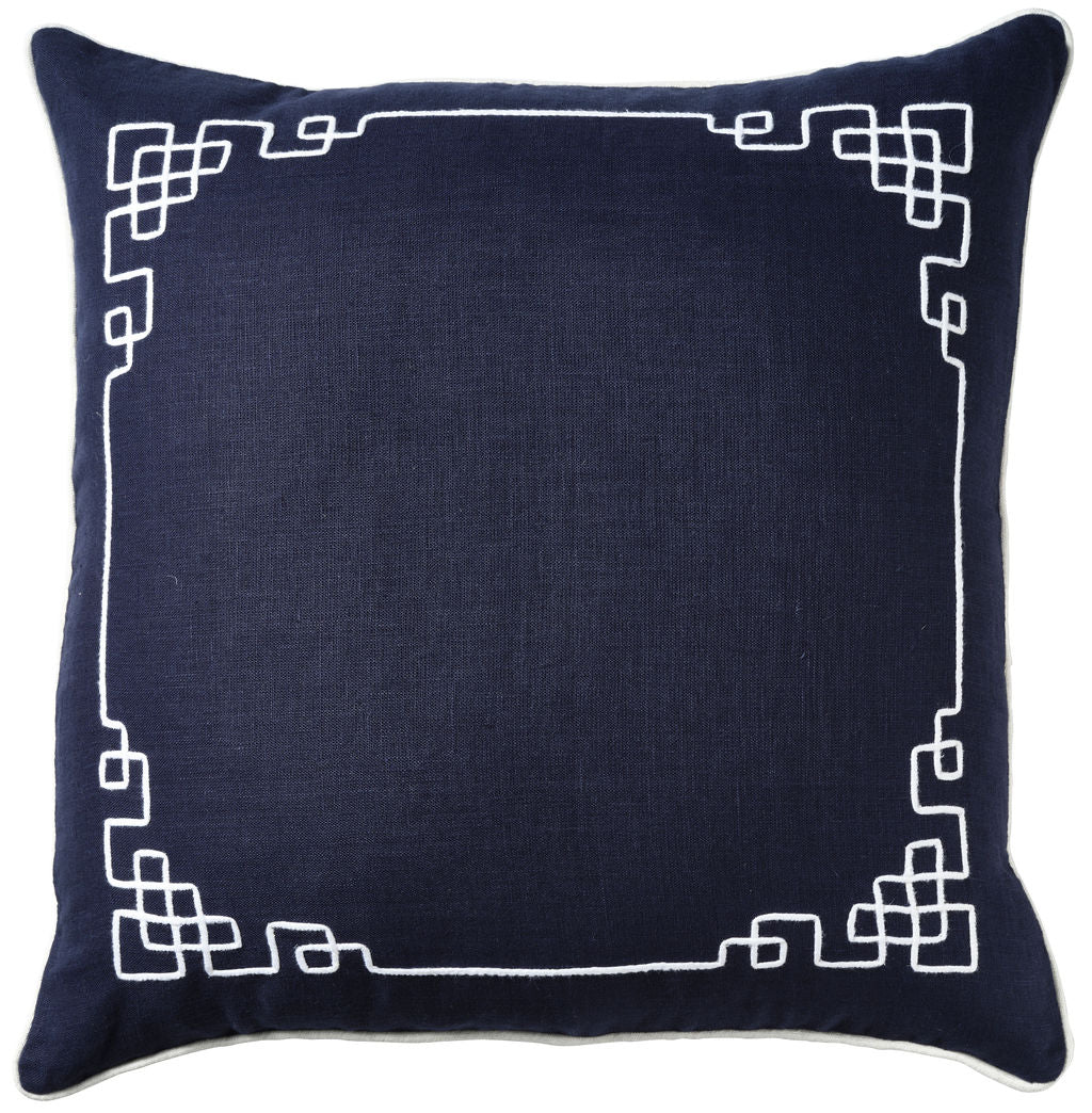 Linen Newport Navy – Paloma Living