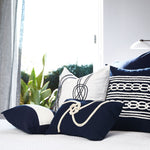 Linen Stripe Navy