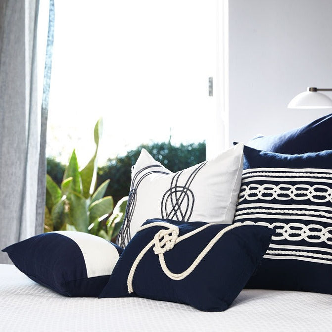 Linen Stripe Navy