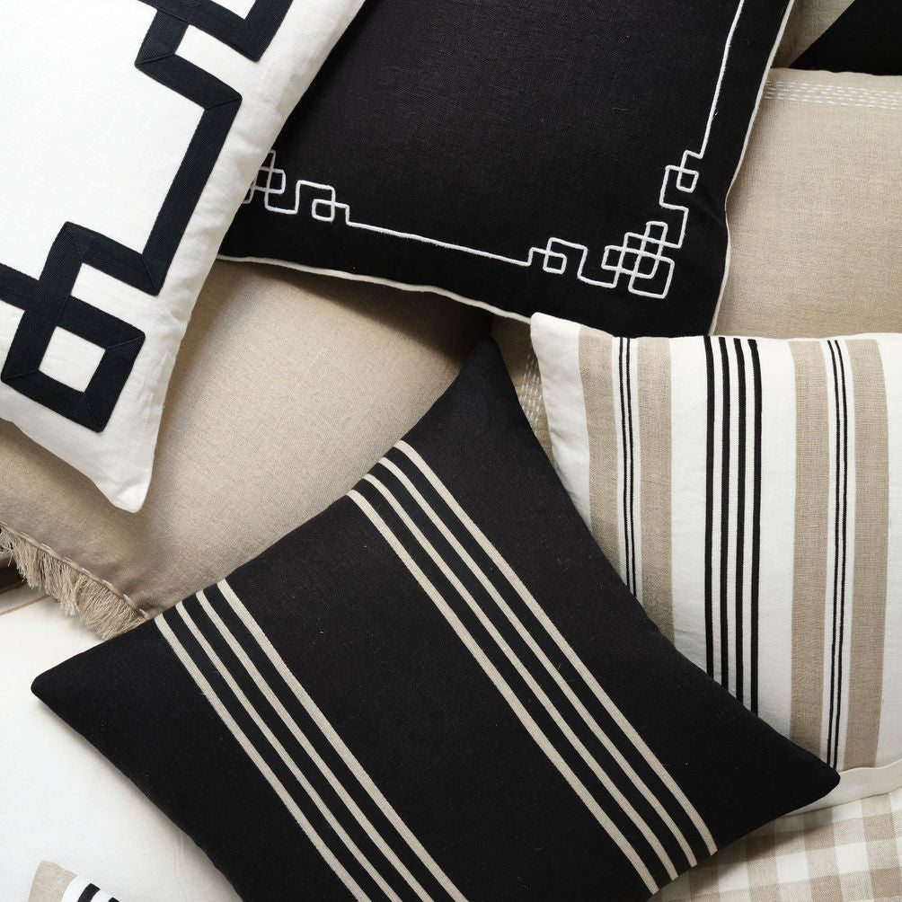 Linen Bedford Black