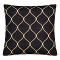 Linen Zahra Lattice Black