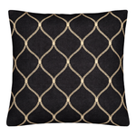 Linen Zahra Lattice Black