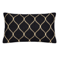 Linen Zahra Lattice Black