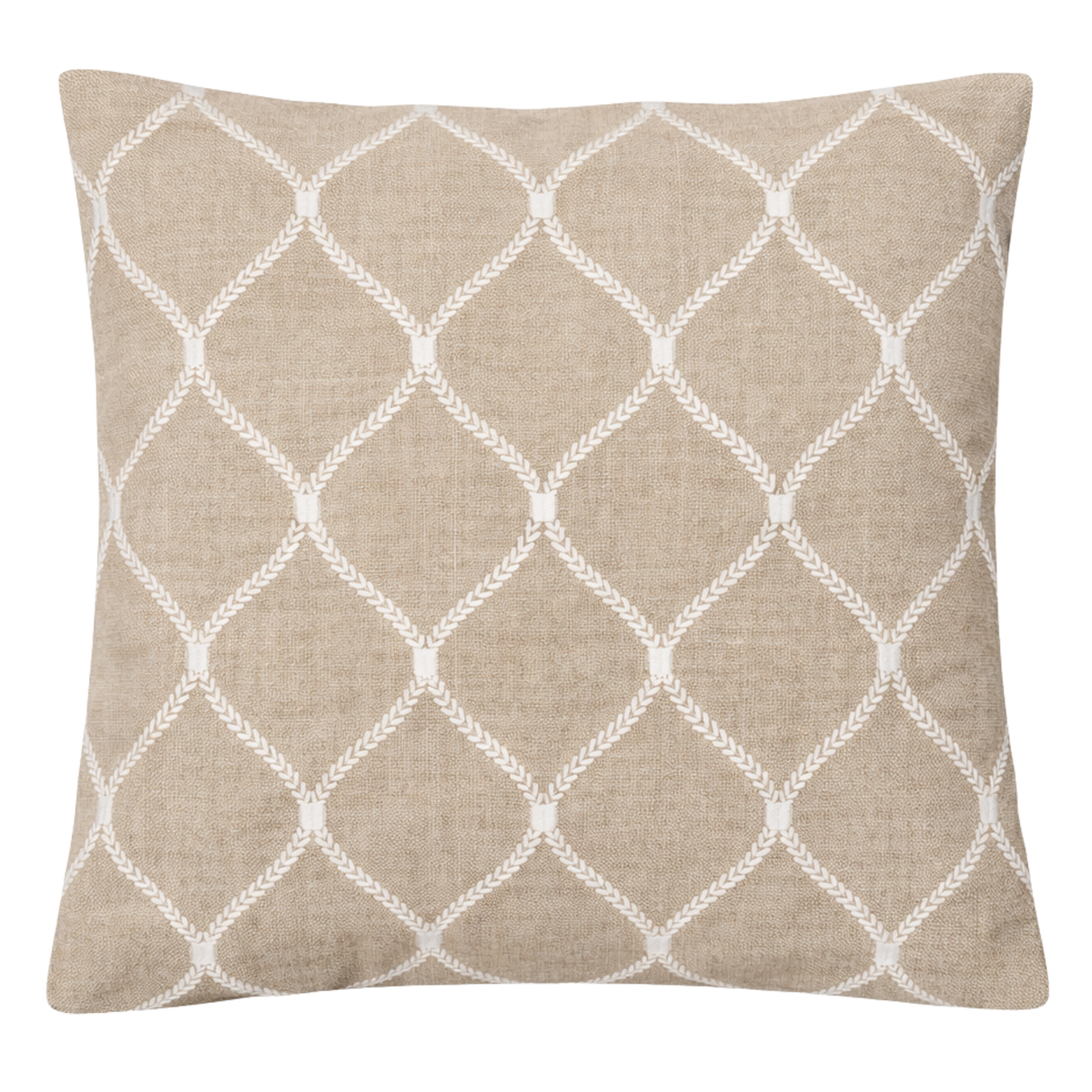 Linen Zahra Lattice Sand