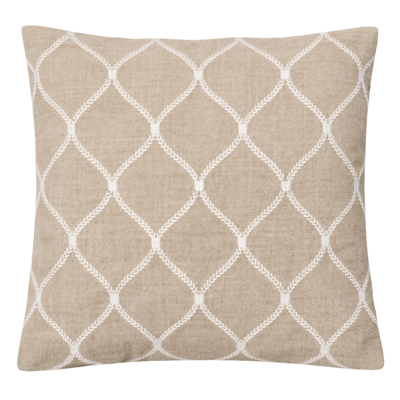 Linen Zahra Lattice Sand