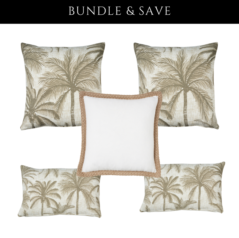 Dune Palms & White Linen Bundle & Save