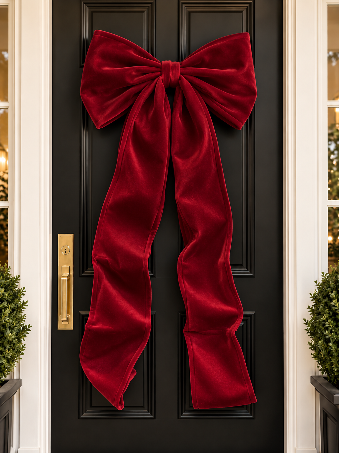 Mayfair Christmas Bow Burgandy