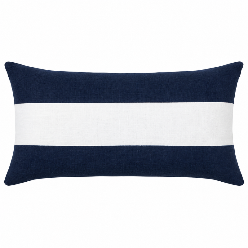 Linen Stripe Navy