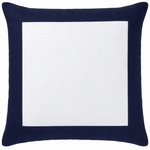 Linen Border Navy