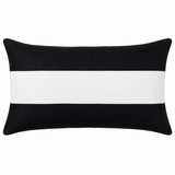 Linen Stripe Black