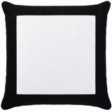 Linen Border Black