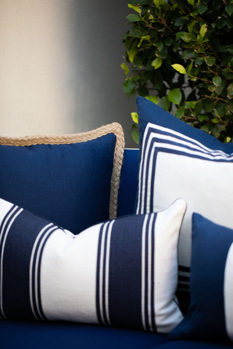 Jute Linen Navy